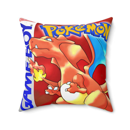 Level up Your Comfort - Retro Monster Catching Game Pillow Red
