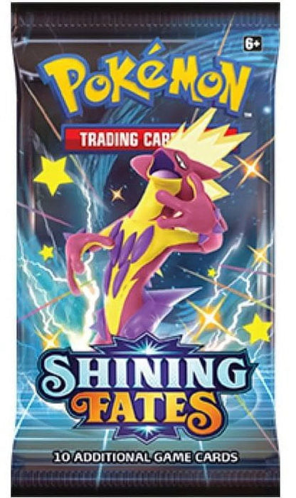 Trading Card Game Shining Fates Booster Pack (10 Cards)