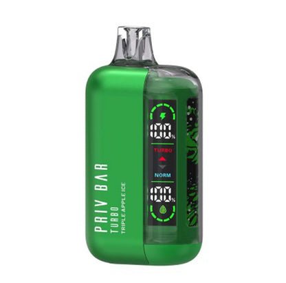 Priv Bar Turbo-Famous Dr. Pepper Flavor-Alaskan Mint-14 Assorted Flavors