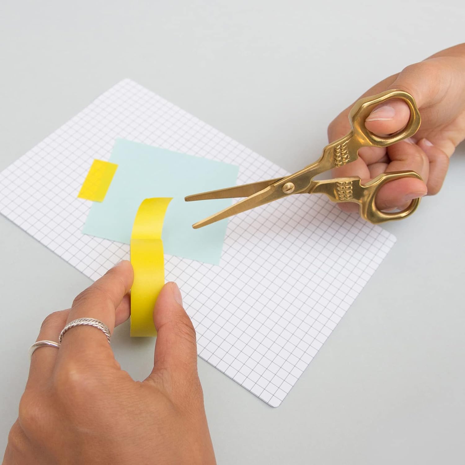 Golden Skull Scissors: All-Purpose Office and Sewing Accessory