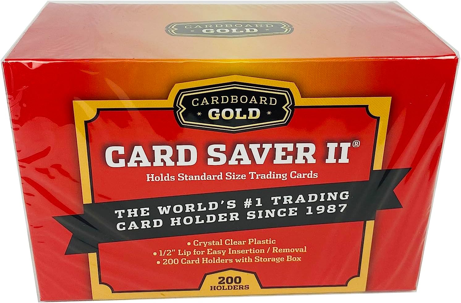 Set of 200 Semi-Rigid Card Holders - Protect Your Cards in Style!