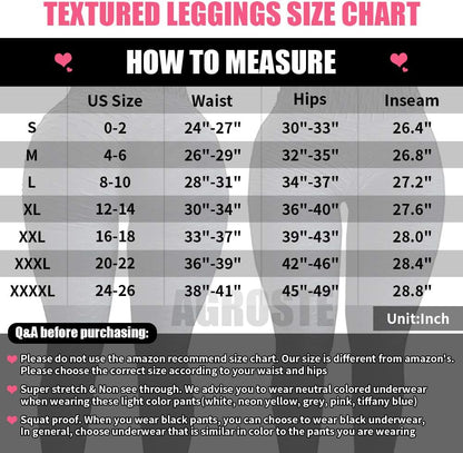Women'S High Waist Yoga Pants Tummy Control Workout Ruched Butt Lifting Stretchy Leggings Textured Booty Tights
