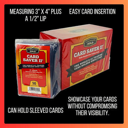 Set of 200 Semi-Rigid Card Holders - Protect Your Cards in Style!