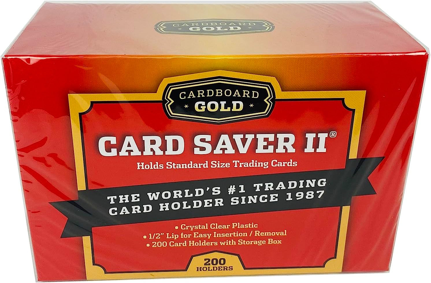 Set of 200 Semi-Rigid Card Holders - Protect Your Cards in Style!
