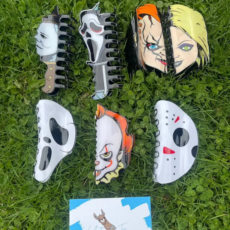Spooky Halloween Hair Clips