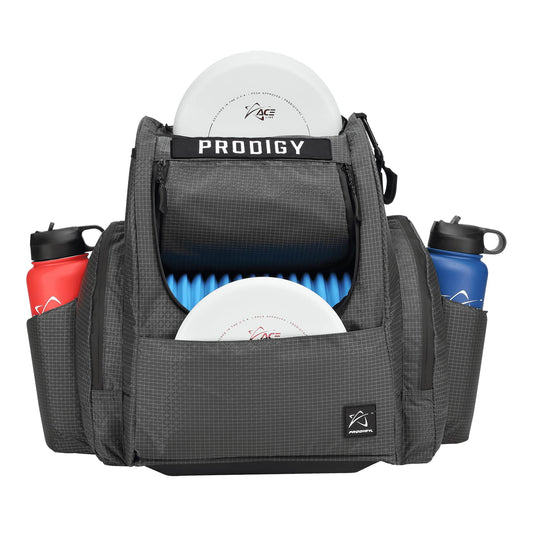 BP-2 V3 Disc Golf Backpack | Frisbee Golf Bag with 26+ Disc Capacity plus Extra Storage | Pro Quality Disc Golf Bag Backpack | Tear and Water Resistant | Large Disc Golf Bag (Charcoal)