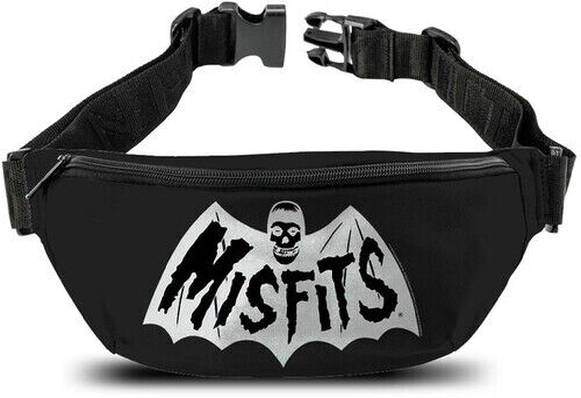 Misfits - Rocksax - Misfits - Fanny Pack: Bat [New ] Tote / Messenger Bag, Colle